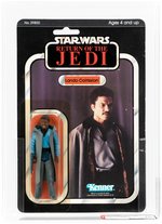 STAR WARS: RETURN OF THE JEDI - LANDO CALRISSIAN 65 BACK-B AFA 75 Y-EX+/NM.