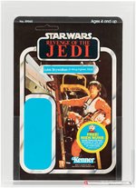 STAR WARS: REVENGE OF THE JEDI - LUKE SKYWALKER (X-WING FIGHTER PILOT) PROOF CARD AFA 85 NM+.