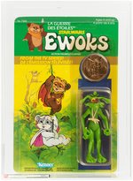 STAR WARS: EWOKS - DULOK SHAMAN AFA 80+ Y-NM (KENNER CANADA).