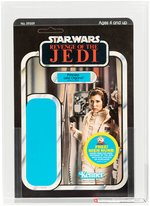 STAR WARS: REVENGE OF THE JEDI - PRINCESS LEIA ORGANA (HOTH OUTFIT) PROOF CARD AFA 85 NM+.