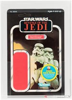 STAR WARS: REVENGE OF THE JEDI - STORMTROOPER PROOF CARD AFA 85 NM+.