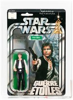 STAR WARS - HAN SOLO GDE LOGO 12 BACK-C AFA 50 VG (KENNER CANADA).