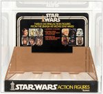 STAR WARS 12 BACK BIN WITH HEADER CARD & TRAY INSERT AFA 80 NM.