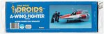 STAR WARS: DROIDS - A-WING FIGHTER VEHICLE AFA 70+ Q-EX+.