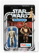 PALITOY STAR WARS - SEE-THREEPIO (C-3PO) 12 BACK-B AFA 80 NM.