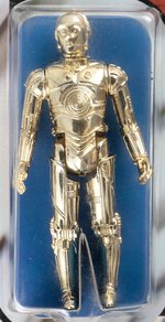 PALITOY STAR WARS - SEE-THREEPIO (C-3PO) 12 BACK-B AFA 80 NM.