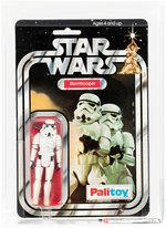 PALITOY STAR WARS - STORMTROOPER 12 BACK-B AFA 75 EX+/NM.