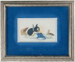 DONALD'S PENGUIN FRAMED DONALD DUCK ANIMATION CEL DISPLAY.