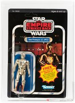 STAR WARS: THE EMPIRE STRIKES BACK - SEE-THREEPIO (C-3PO) 41 BACK-A AFA 80+ NM (ORANGE FIGURE STAND).