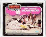 STAR WARS: THE EMPIRE STRIKES BACK - REBEL ARMORED SNOWSPEEDER VEHICLE AFA 75+ Q-EX+/NM.