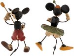 MICKEY & MINNIE MOUSE 1930s FOREIGN FIGURE PAIR.
