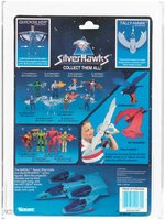 SILVERHAWKS SERIES 1 QUICKSILVER WITH TALLY-HAWK AFA 75 EX+/NM.