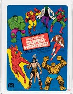 MEGO WGSH HUMAN TORCH ON 1975A CARD AFA 80 NM.