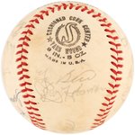 1971 NEW YORK METS TEAM-SIGNED BASEBALL.