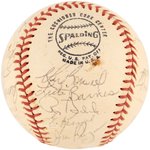 1972 NEW YORK METS TEAM-SIGNED BASEBALL.