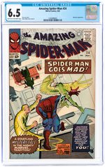 AMAZING SPIDER-MAN #24 MAY 1965 CGC 6.5 FINE+.