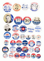 LBJ 1964 CAMPAIGN COLLECTION.