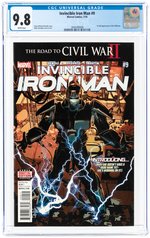 INVINCIBLE IRON MAN #9 JULY 2016 CGC 9.8 NM/MINT (FIRST FULL RIRI WILLIAMS).