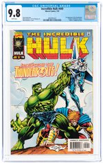 INCREDIBLE HULK #449 JANUARY 1997 CGC 9.8 NM/MINT (FIRST THUNDERBOLTS).