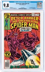 SPECTACULAR SPIDER-MAN #27 FEBRUARY 1979 CGC 9.8 NM/MINT.