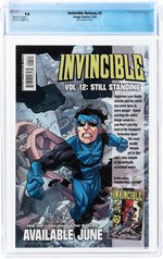 INVINCIBLE RETURNS #1 APRIL 2010 CGC 9.8 NM/MINT (LARSEN VARIANT COVER).