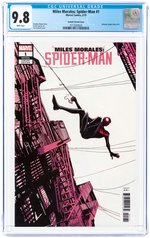 MILES MORALES: SPIDER-MAN #1 FEBRUARY 2019 CGC 9.8 NM/MINT (GARBETT VARIANT COVER).