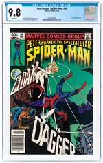 SPECTACULAR SPIDER-MAN #64 MARCH 1982 CGC 9.8 NM/MINT (FIRST CLOAK & DAGGER).