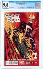 ALL NEW GHOST-RIDER #1 MAY 2014 CGC 9.8 NM/MINT (FIRST ROBBIE REYES AS NEW GHOST RIDER).