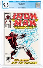 IRON MAN #219 JUNE 1987 CGC 9.8 NM/MINT (FIRST GHOST).