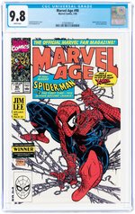 MARVEL AGE #90 JULY 1990 CGC 9.8 NM/MINT (SPIDER-MAN).