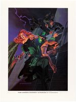 GREEN HORNET STRIKES SIGNED PRINT BY JIM STERANKO.