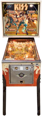 KISS 1979 BALLY PINBALL MACHINE.