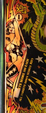 KISS 1979 BALLY PINBALL MACHINE.