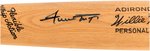 WILLIE MAYS (HOF) SIGNED BAT & BALL