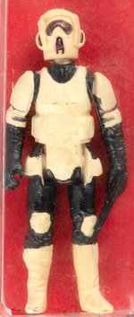 HUNGARIAN BOOTLEG STAR WARS: RETURN OF THE JEDI - BIKER SCOUT CARDED ACTION FIGURE.