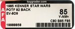 STAR WARS: THE POWER OF THE FORCE - EV-9D9 92 BACK AFA 85 Y-NM+.