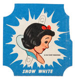 "SNOW WHITE AND THE SEVEN DWARFS" PORTRAIT SERIES BREAD END LABEL LOT.