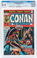 CONAN THE BARBARIAN #23 FEBRUARY 1973 CGC 9.4 NM (FIRST RED SONJA).