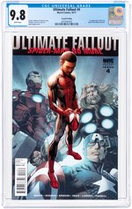 ULTIMATE FALLOUT #4 OCTOBER 2011 CGC 9.8 NM/MINT (SECOND PRINTING - FIRST MILES MORALES SPIDER-MAN).