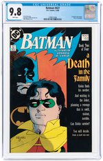 BATMAN #427 DECEMBER 1988 CGC 9.8 NM/MINT.