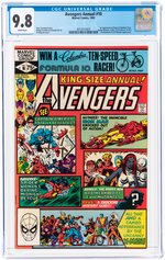 AVENGERS ANNUAL #10 1981 CGC 9.8 NM/MINT (FIRST ROGUE & MADELINE PRYOR).