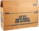 STAR WARS: THE EMPIRE STRIKES BACK - DARTH VADER'S STAR DESTROYER EMPTY SHIPPING BOX.