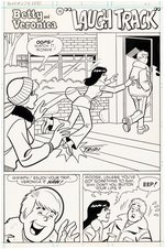 ARCHIE'S GIRLS BETTY AND VERONICA #278 COMPLETE COMIC BOOK STORY ORIGINAL ART BY DAN DeCARLO.