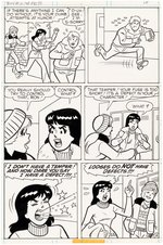 ARCHIE'S GIRLS BETTY AND VERONICA #278 COMPLETE COMIC BOOK STORY ORIGINAL ART BY DAN DeCARLO.