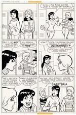 ARCHIE'S GIRLS BETTY AND VERONICA #278 COMPLETE COMIC BOOK STORY ORIGINAL ART BY DAN DeCARLO.