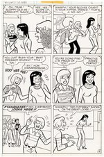 ARCHIE'S GIRLS BETTY AND VERONICA #278 COMPLETE COMIC BOOK STORY ORIGINAL ART BY DAN DeCARLO.