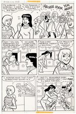 ARCHIE'S GIRLS BETTY AND VERONICA #278 COMPLETE COMIC BOOK STORY ORIGINAL ART BY DAN DeCARLO.