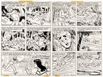 LIFE WITH ARCHIE #197 COMPLETE COMIC BOOK STORY ORIGINAL ART BY STAN GOLDBERG.