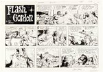 FLASH GORDON 1970 SUNDAY PAGE ORIGINAL ART BY DAN BARRY.