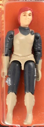 G.I. JOE: A REAL AMERICAN HERO - SCARLETT SERIES 2/32 BACK AFA 75 EX+/NM (SWIVEL ARM).